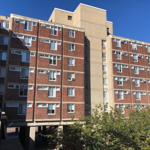 40 Tremont Rear - from catwalk