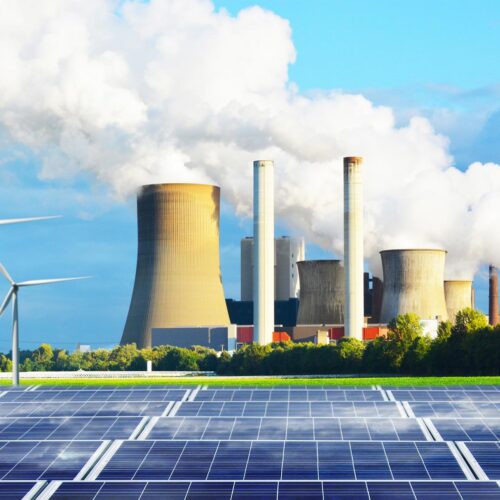 clean energy sources versus conventional coal sources