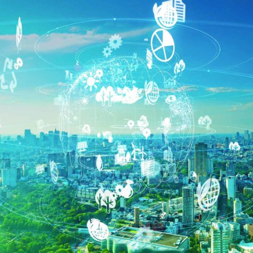 Environmental technology concept