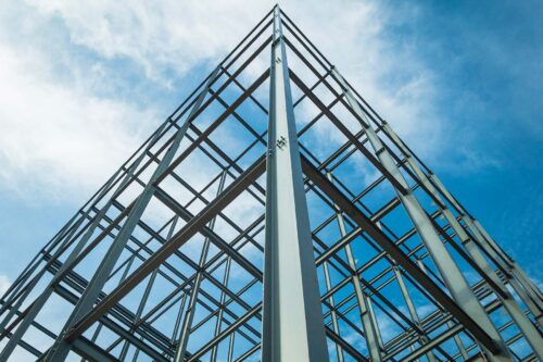 steel building framework